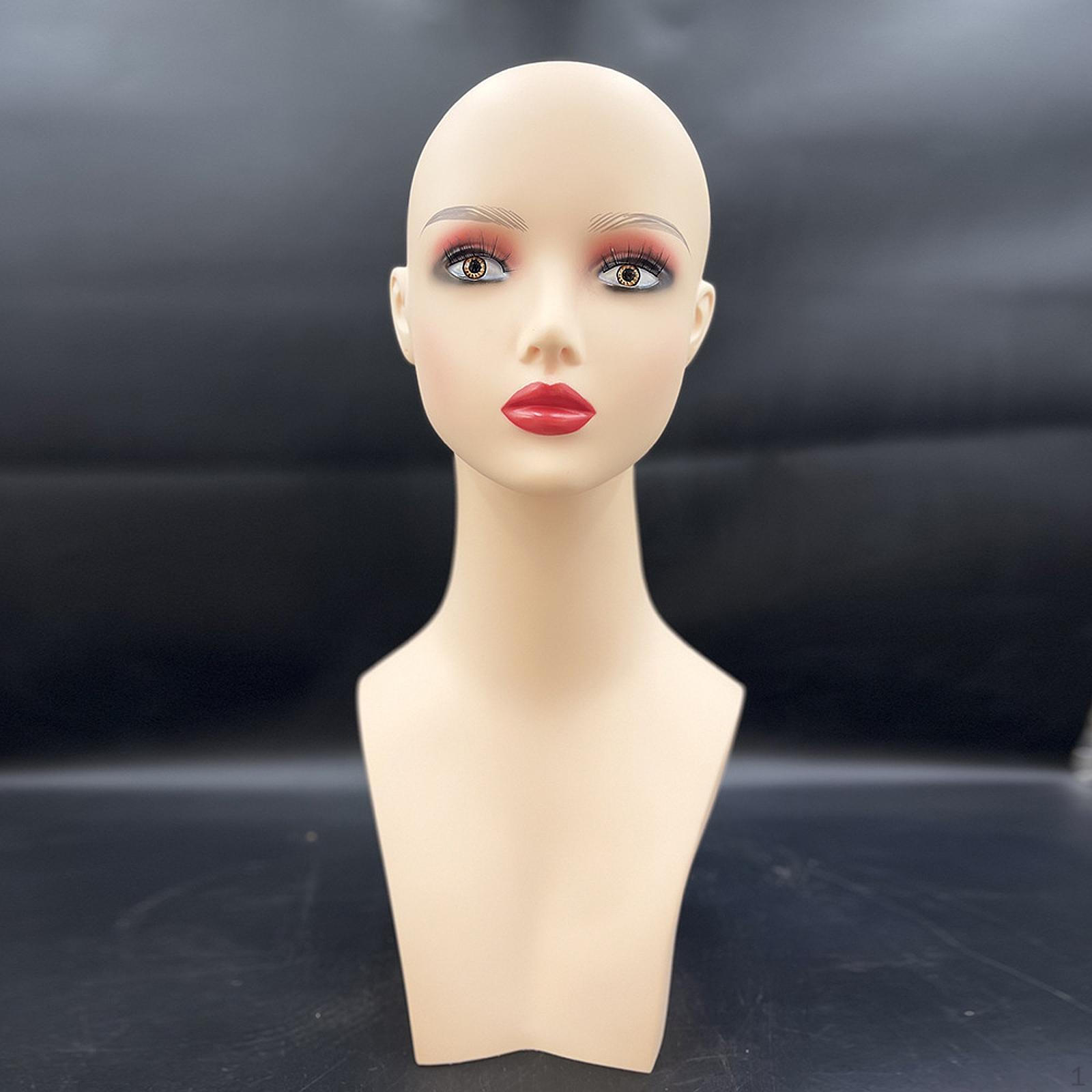 Лысая голова манекена из ПВХ профессиональный манекен с макияжем многоцелевой парик дисплей Style B
Лысая голова манекена из ПВХ профессиональный манекен с макияжем многоцелевой парик дисплей Style B