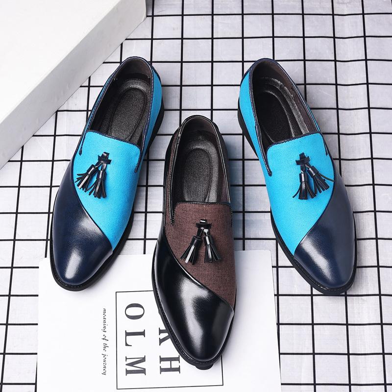 Shoe for Men Business Versatile Loafers Men Dress Shoe Social Shoe Male Mocassins Hommes Sapatos Masculinos Zapatos Para Hombres 38 синий
Shoe for Men Business Versatile Loafers Men Dress Shoe Social Shoe Male Mocassins Hommes Sapatos Masculinos Zapatos Para Hombres 38 синий