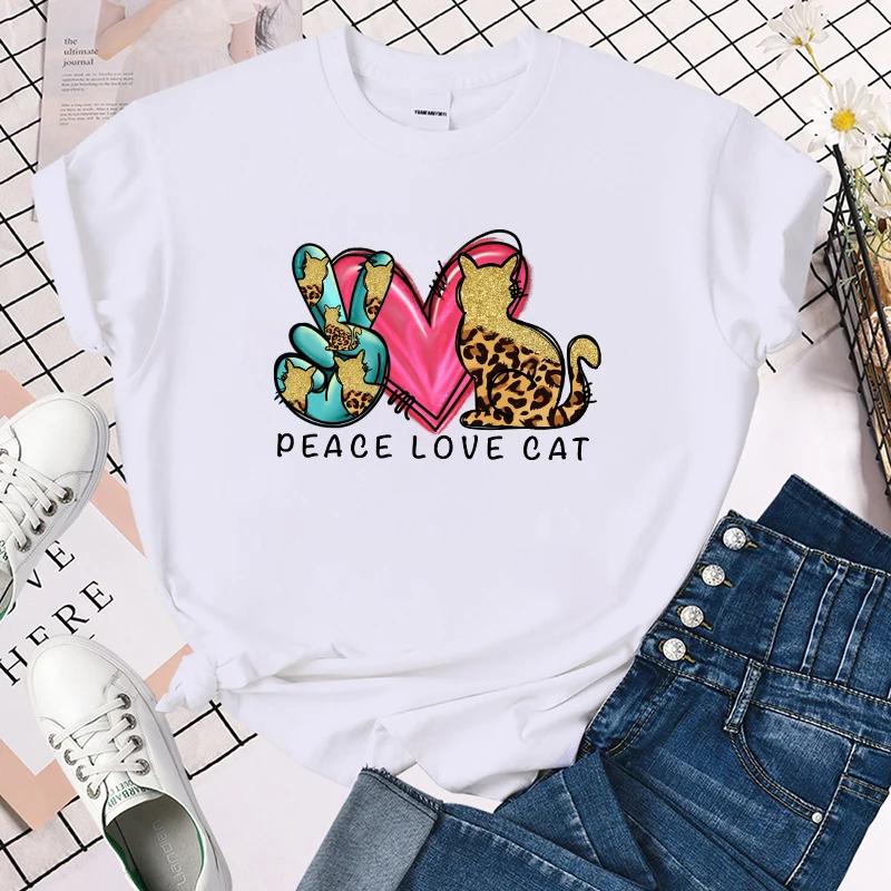 (Премиум-футболка)Женские футболки с надписью Peace Love Cat, футболки с коротким рукавом Peace Love Cat, летняя футболка с круглым вырезом M чёрный
(Премиум-футболка)Женские футболки с надписью Peace Love Cat, футболки с коротким рукавом Peace Love Cat, летняя футболка с круглым вырезом M чёрный
