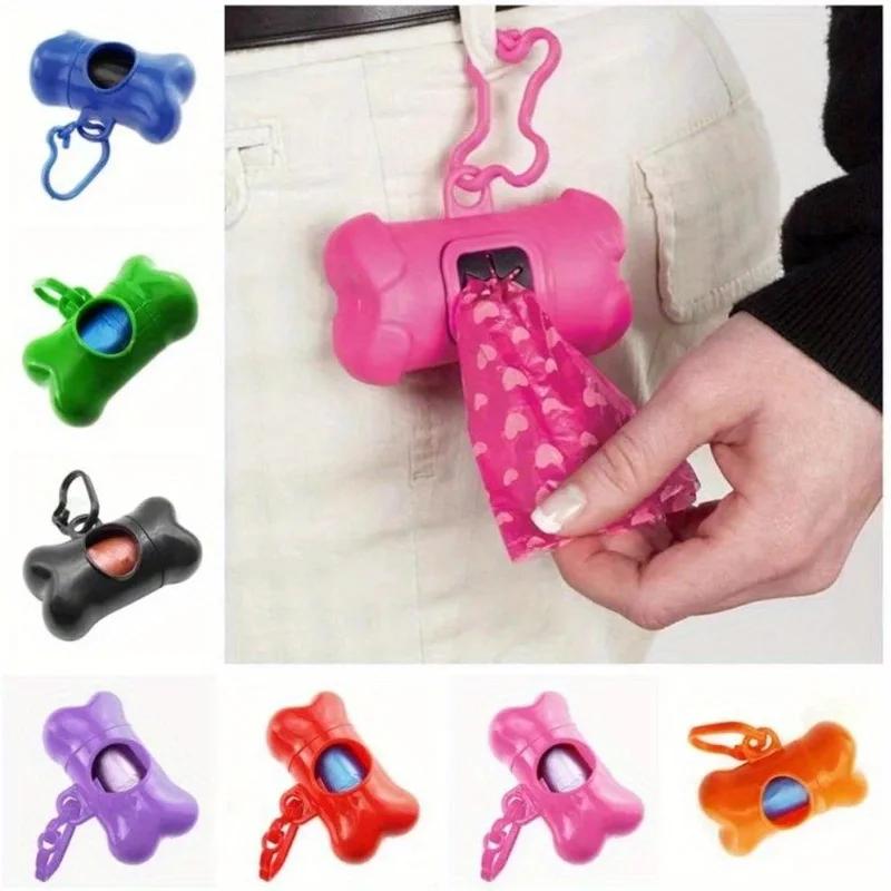 Colorful Bone-Shaped Dog Poop Bag Dispensers with 20pcs Bags, Portable Pet Waste Holder, for Outdoor Walks and Training розовый
Colorful Bone-Shaped Dog Poop Bag Dispensers with 20pcs Bags, Portable Pet Waste Holder, for Outdoor Walks and Training розовый
