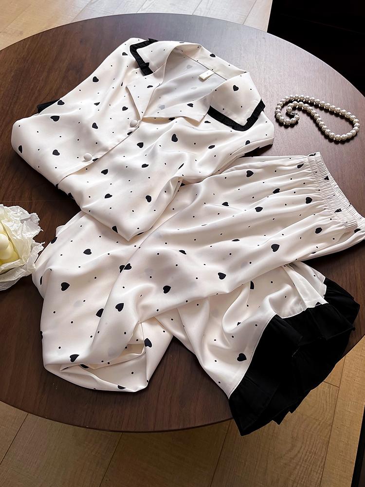 Women s Mulberry Silk Pajamas - Summer 2025 Style, Short Sleeve, Sweet Design, Long Pants Homewear XL (62.5-75 kg) белый
Women s Mulberry Silk Pajamas - Summer 2025 Style, Short Sleeve, Sweet Design, Long Pants Homewear XL (62.5-75 kg) белый