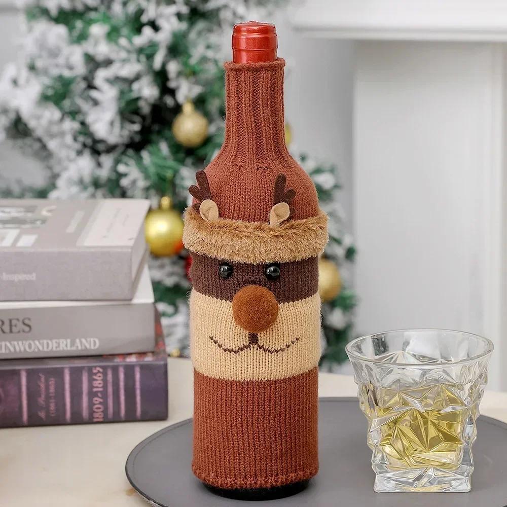 Hand-Woven Christmas Bottle Covers-Santa&Snowman Set for Festive Table Decor,Reusable Gift Bags for Holiday Parties&Dinner Gifts
Hand-Woven Christmas Bottle Covers-Santa&Snowman Set for Festive Table Decor,Reusable Gift Bags for Holiday Parties&Dinner Gifts