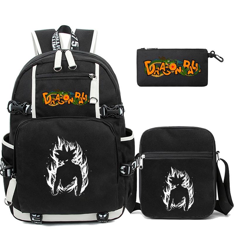 3Pcs/set Anime Dragon Ball Backpack Backpack with Shoulder Bag Pencli Case for Girl Boy Back To School Bag Travel Bag Mochila
3Pcs/set Anime Dragon Ball Backpack Backpack with Shoulder Bag Pencli Case for Girl Boy Back To School Bag Travel Bag Mochila