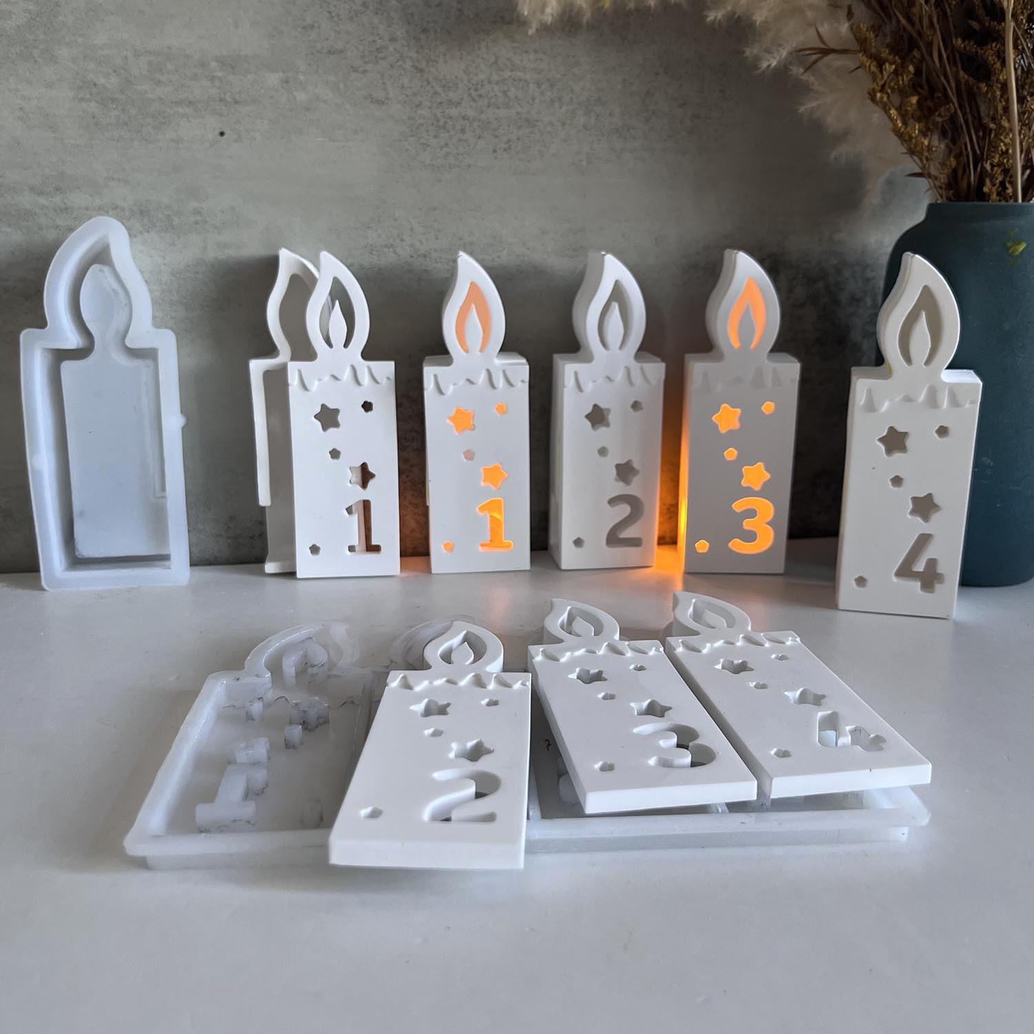 1,2,3,4 Number Candle Ambient Light Silicone Mold Christmas Advent Plaster Drip Molds белый
1,2,3,4 Number Candle Ambient Light Silicone Mold Christmas Advent Plaster Drip Molds белый