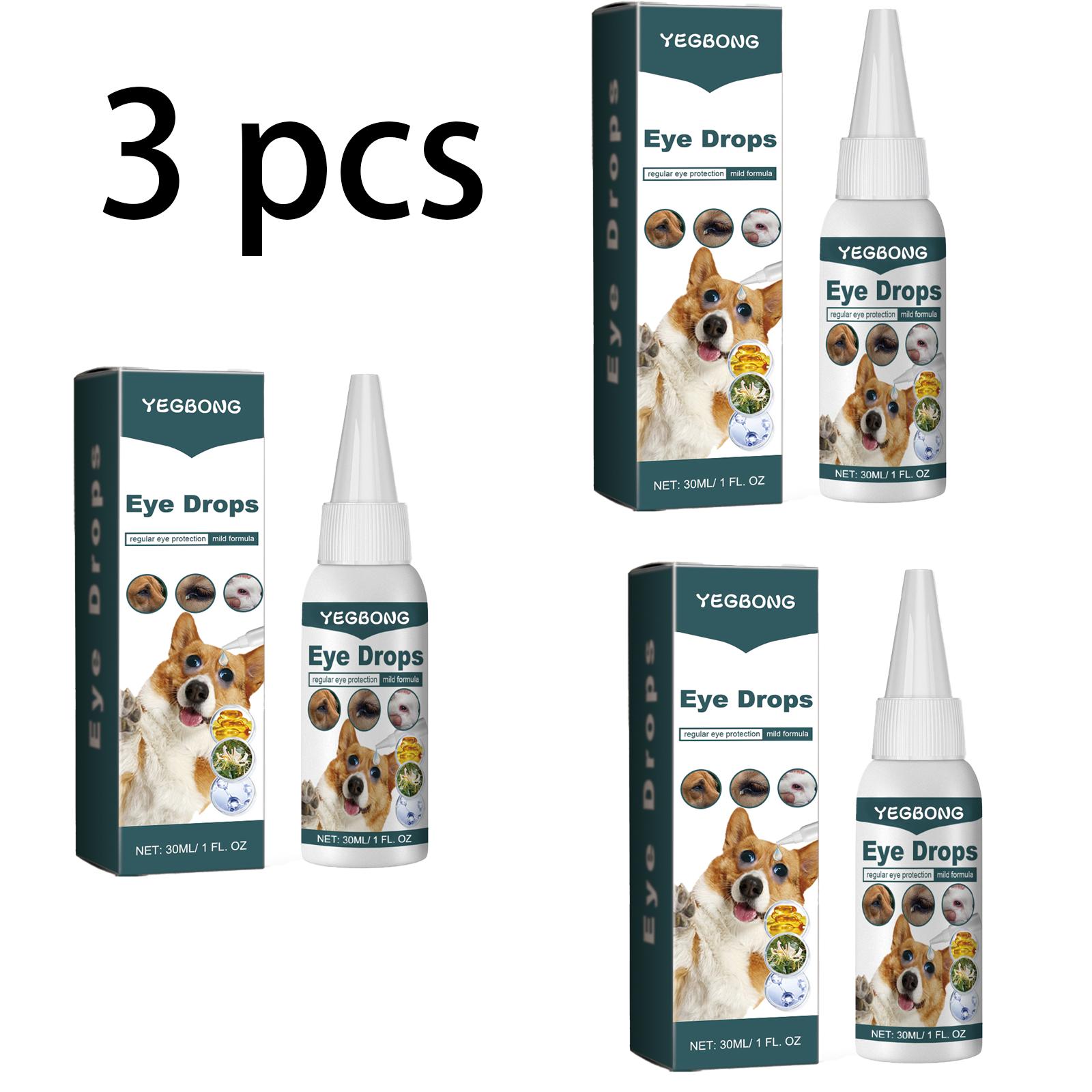 Yegbong pet eye drops, suitable for cats and dogs, removes tear stains, cleans eye discharge and eye gunk, pet eye care eye wash 30ml/box
Yegbong pet eye drops, suitable for cats and dogs, removes tear stains, cleans eye discharge and eye gunk, pet eye care eye wash 30ml/box