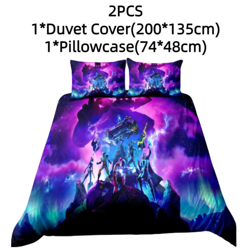 Print Bedding Game Duvet Cover Bed Sheet Pillowcase Breathable Cartoon 2PCS 135*200cm
Print Bedding Game Duvet Cover Bed Sheet Pillowcase Breathable Cartoon 2PCS 135*200cm