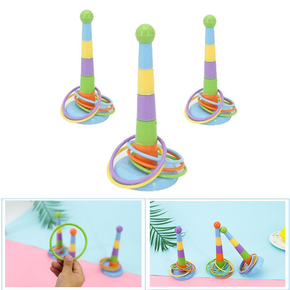 Gift Plastic Intelligence Educational Baby Stacking Rings Hoop Toss Cast Throw Circle Pool Toy 1set
Gift Plastic Intelligence Educational Baby Stacking Rings Hoop Toss Cast Throw Circle Pool Toy 1set