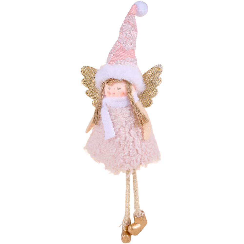 Lightweight Christmas Decor Festive Holiday Decoration Holiday Home Decor Pink Angel Design Charming Girl Figure Angel Ornament рожевий
Lightweight Christmas Decor Festive Holiday Decoration Holiday Home Decor Pink Angel Design Charming Girl Figure Angel Ornament рожевий