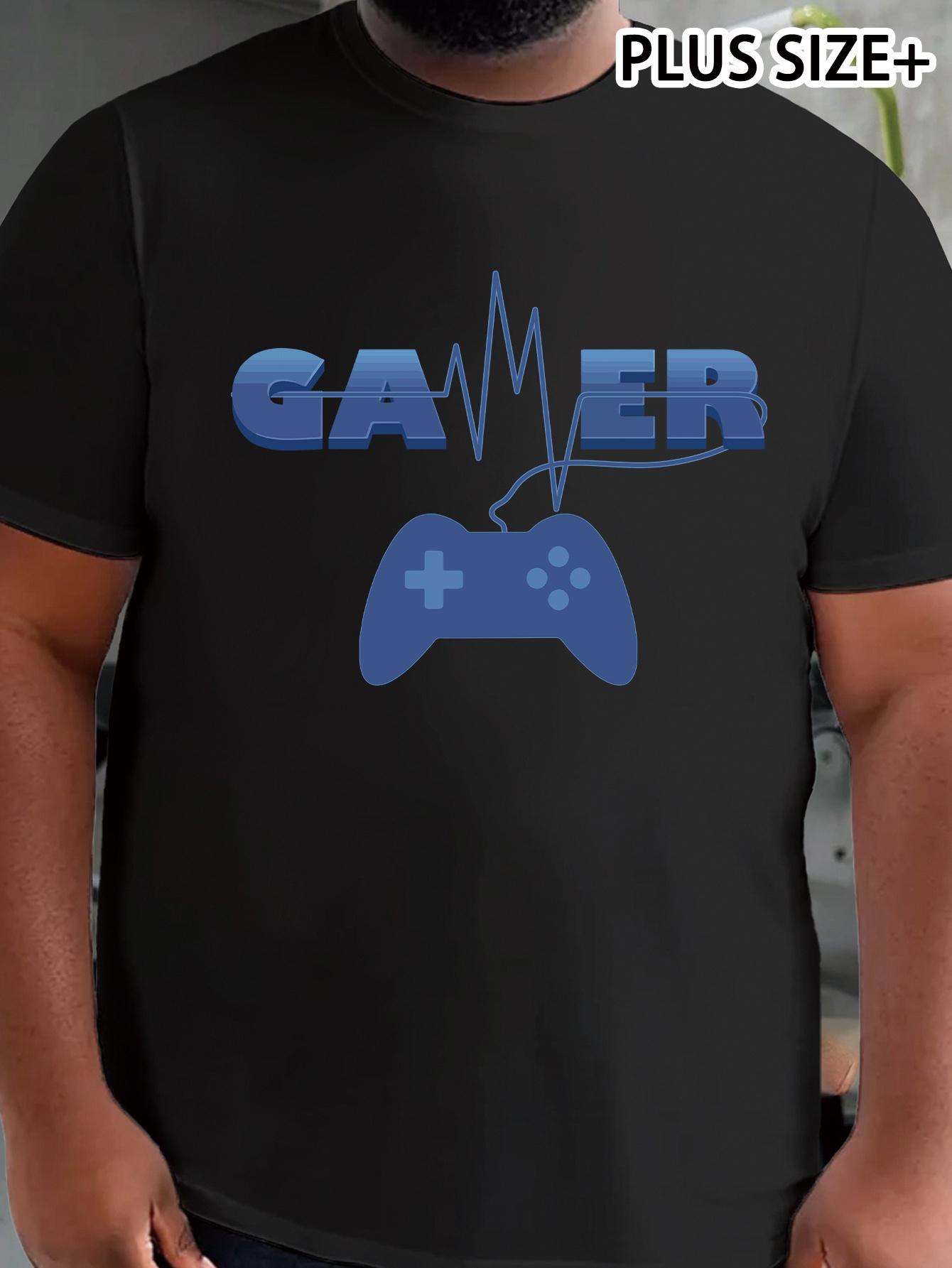 Gaming T-shirt - BLACK with Blue Gamer Graphic - Soft Breathable Cotton Tee for Casual Streetwear XL
Gaming T-shirt - BLACK with Blue Gamer Graphic - Soft Breathable Cotton Tee for Casual Streetwear XL