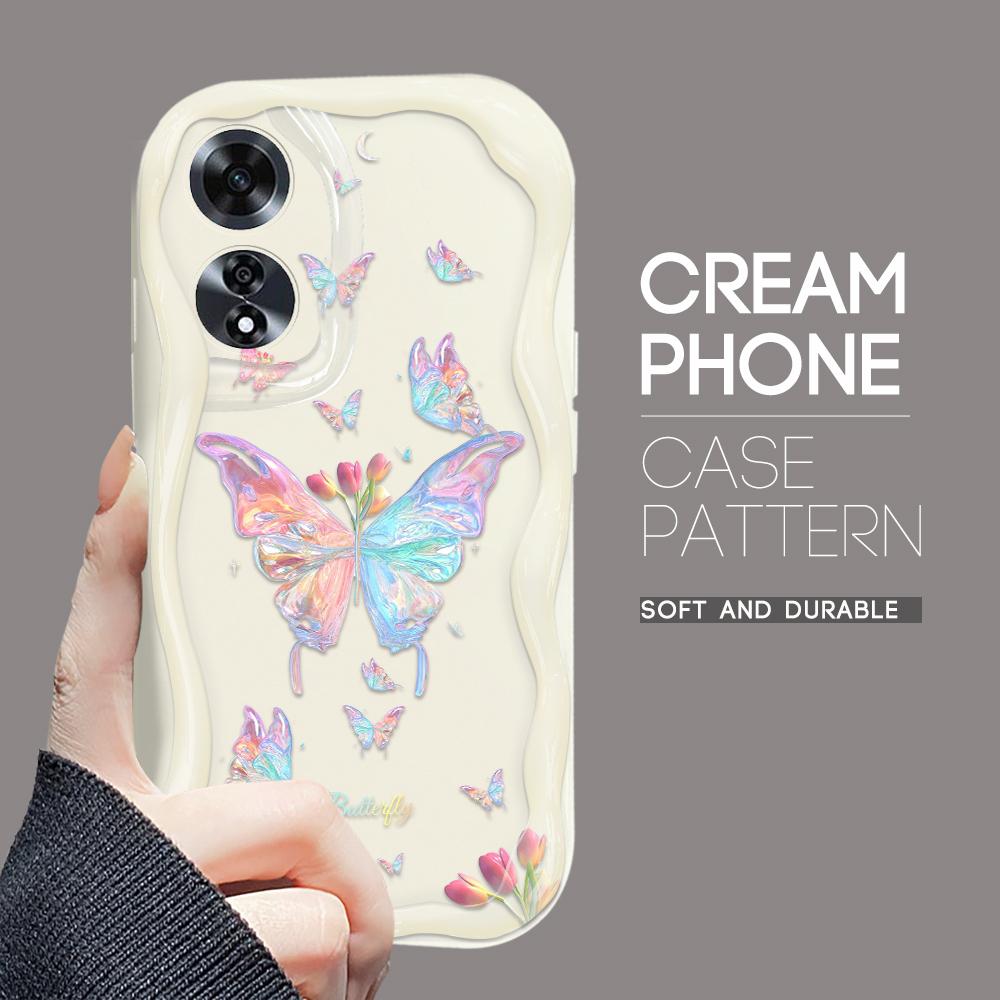 Для OPPO A17 A18 A38 A58 A98 Reno7 Z 8Z 8T 11F 11 Pro Realme 12 Lite 12 Pro C30 красочный бабочка кремовая текстура мягкий полный объектив защитный чехол для телефона OPPO A18 белый
Для OPPO A17 A18 A38 A58 A98 Reno7 Z 8Z 8T 11F 11 Pro Realme 12 Lite 12 Pro C30 красочный бабочка кремовая текстура мягкий полный объектив защитный чехол для телефона OPPO A18 белый