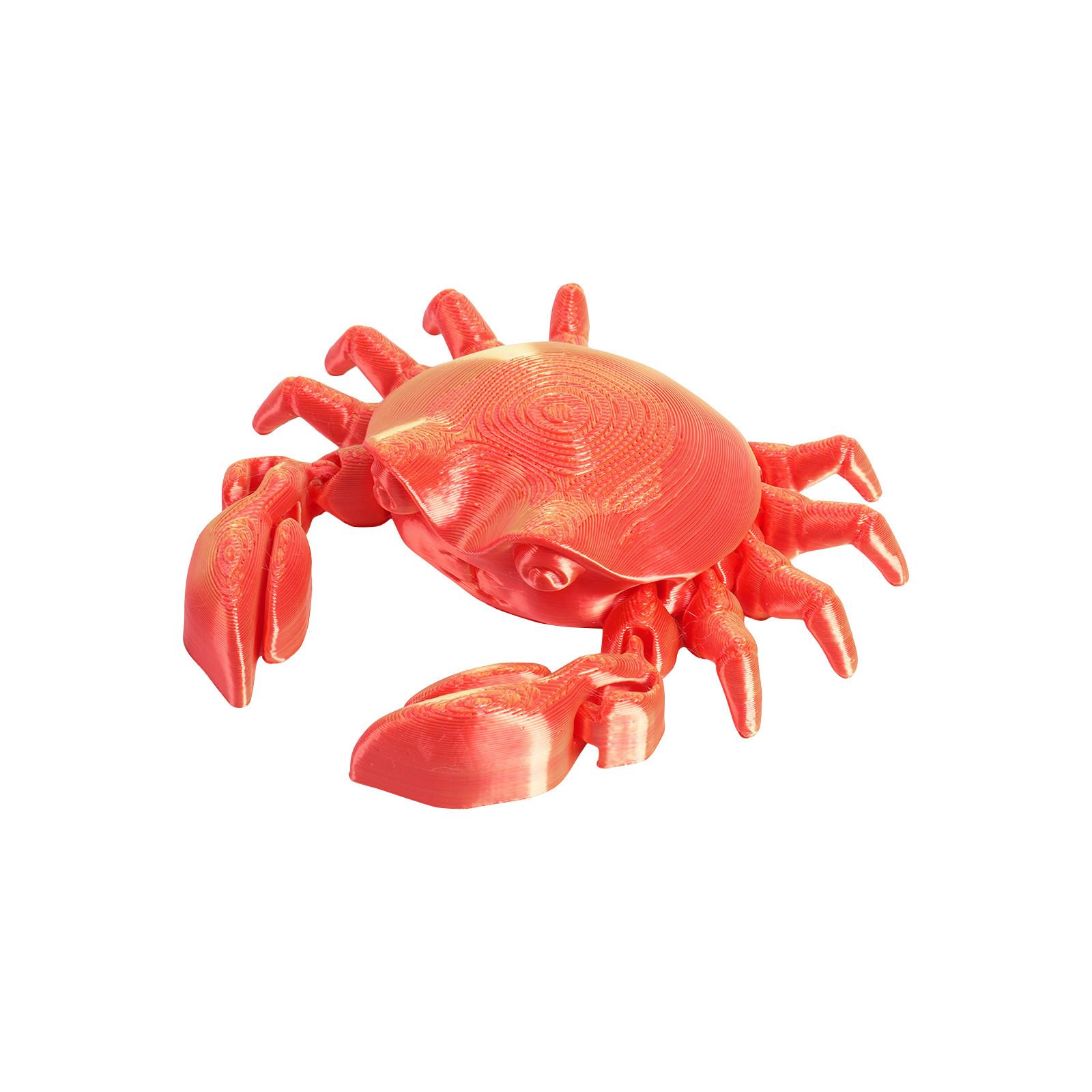 3D-печатный краб, модель сустава, гибкое суставное животное, статуэтка животного из морепродуктов, недорогие 3D-печатные изделия, снятие стресса, снятие раздражительности, игрушки для людей с СДВГ One Size арбуз красный
3D-печатный краб, модель сустава, гибкое суставное животное, статуэтка животного из морепродуктов, недорогие 3D-печатные изделия, снятие стресса, снятие раздражительности, игрушки для людей с СДВГ One Size арбуз красный