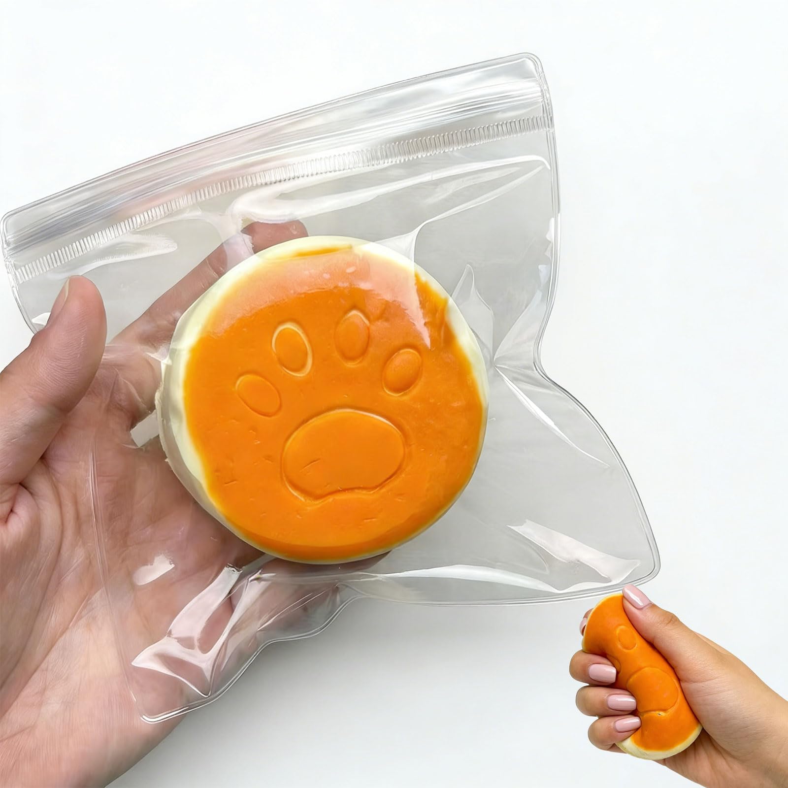 LQHZC Squeeze Bread Toy Silicone Fidget Paw Print Squeeze Stress Time Anxiety Decompression for Kids and Girls and Boys - Food-Grade Toy, Ball,
LQHZC Squeeze Bread Toy Silicone Fidget Paw Print Squeeze Stress Time Anxiety Decompression for Kids and Girls and Boys - Food-Grade Toy, Ball,