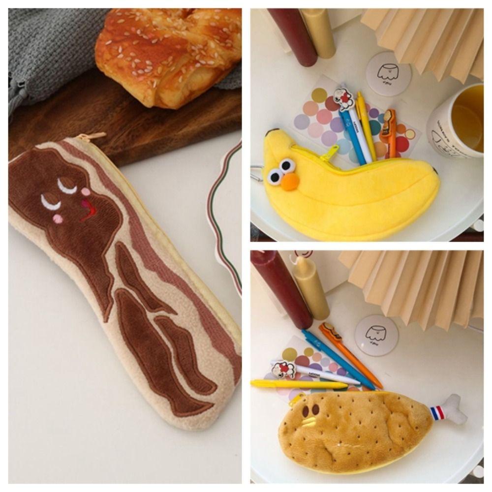 Chicken Leg Plush Pencil Case Banana Plush Pen Bag Plush Pencil Bag School Supplies chicken leg
Chicken Leg Plush Pencil Case Banana Plush Pen Bag Plush Pencil Bag School Supplies chicken leg
