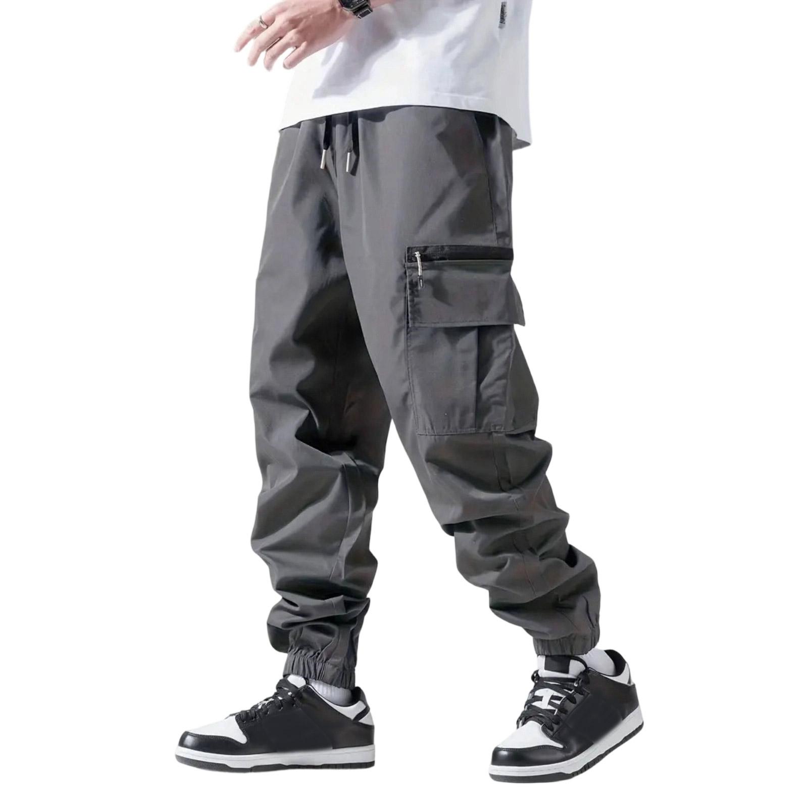 Men s Casual Outdoor Cargo Pants Drawstring Waist Adjustable Jogger Style Multi Pocket Functional Workwear Tapered Ankle Length XXL
Men s Casual Outdoor Cargo Pants Drawstring Waist Adjustable Jogger Style Multi Pocket Functional Workwear Tapered Ankle Length XXL