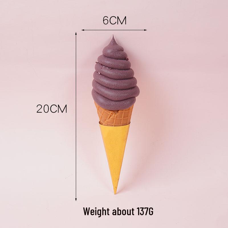 Creative Ice Cream Cone Display Prop for Dessert Shop Decor
Creative Ice Cream Cone Display Prop for Dessert Shop Decor