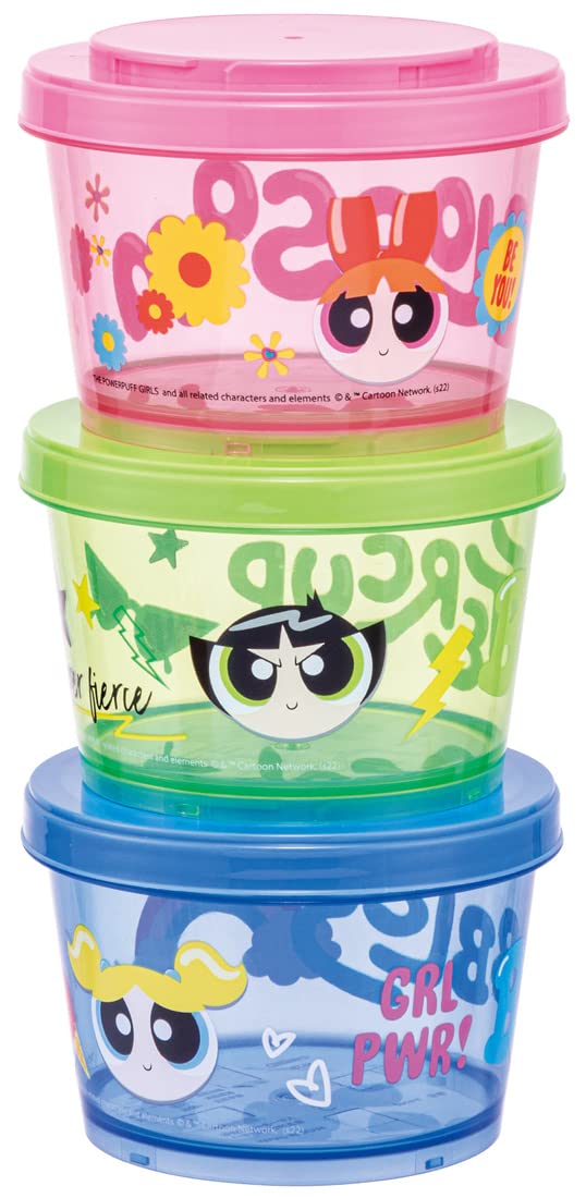 Skater Storage Container Set of 3 240ml Side Dishes Powerpuff Girls Made in Japan SIJ3-A
Skater Storage Container Set of 3 240ml Side Dishes Powerpuff Girls Made in Japan SIJ3-A