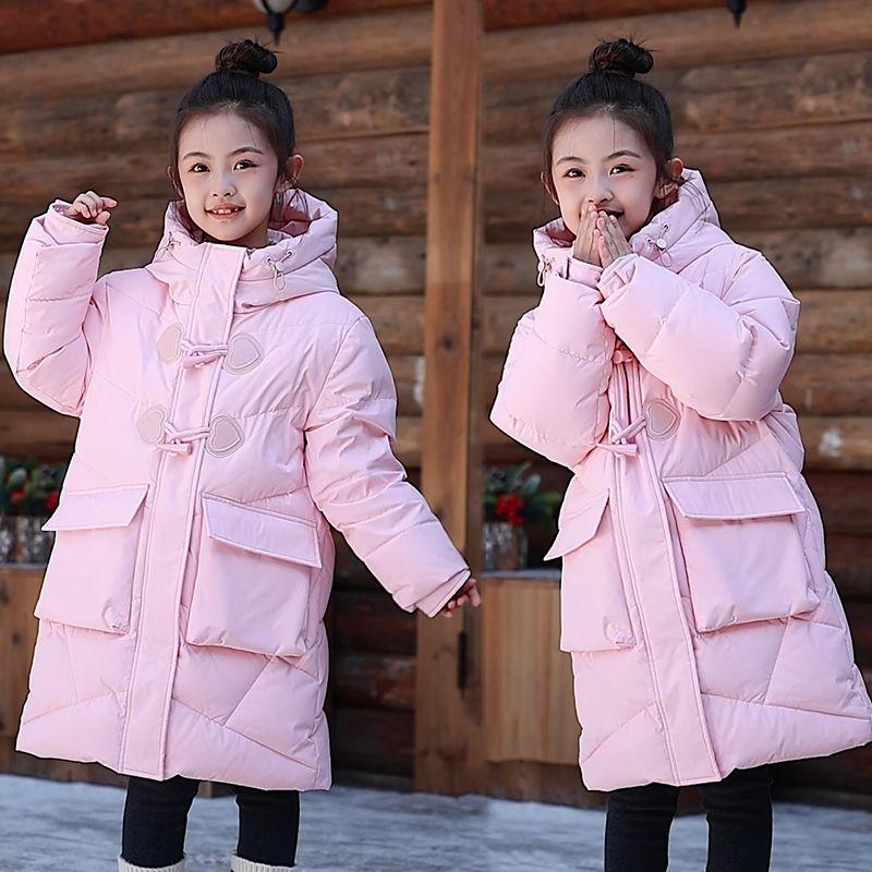 Модные длинные пуховики для девочек, утолщенные пуховики из белого утиного пуха для маленьких принцесс и утолщенные зимние пальто 140 розовый
Модные длинные пуховики для девочек, утолщенные пуховики из белого утиного пуха для маленьких принцесс и утолщенные зимние пальто 140 розовый
