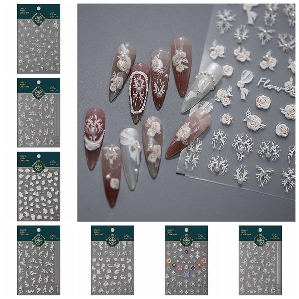 Manicure Ornaments Pearl Flowers Nail Stickers Nail Art Decoration Pearl Rose Nail Decals Girls
Manicure Ornaments Pearl Flowers Nail Stickers Nail Art Decoration Pearl Rose Nail Decals Girls