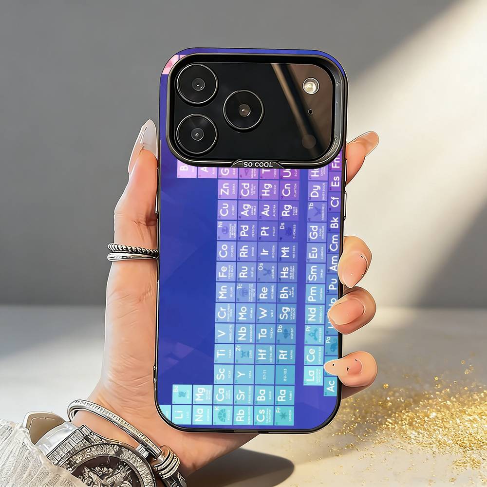 P-Periodic T-Table Of Elements Phone Case For iPhone17 16 15 14 13 12 Pro Max Grey Black Matte Laser Metallic Aurora Funda iPhone12
P-Periodic T-Table Of Elements Phone Case For iPhone17 16 15 14 13 12 Pro Max Grey Black Matte Laser Metallic Aurora Funda iPhone12