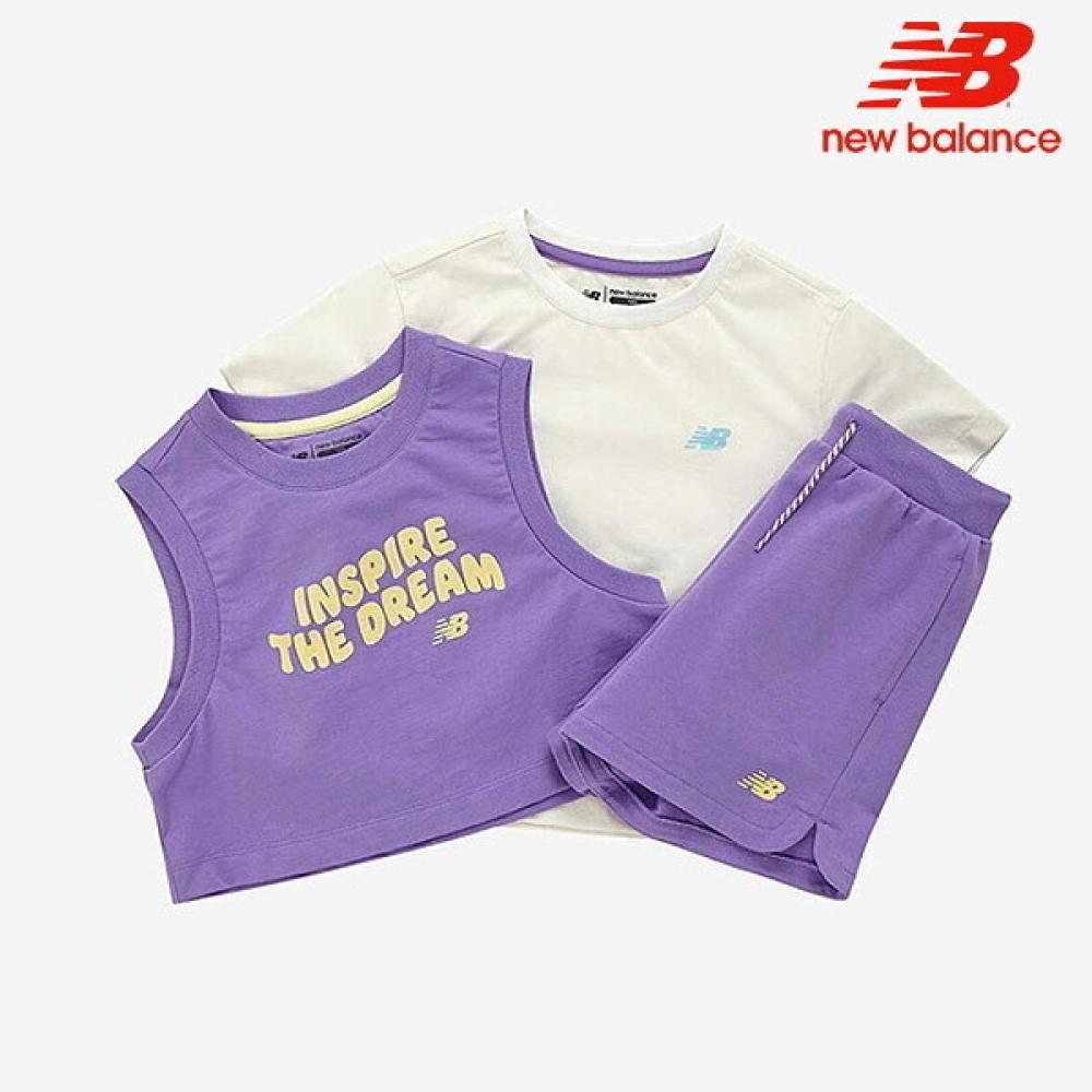 New Balance Kids Nbgc Short Sleeve Vest 3pcs Set Nk9ye2805g 70 Short Sleeve Tee 110/size
New Balance Kids Nbgc Short Sleeve Vest 3pcs Set Nk9ye2805g 70 Short Sleeve Tee 110/size
