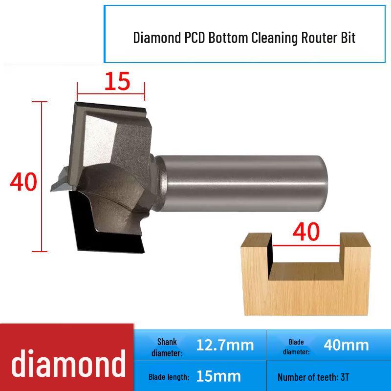Aokewen Diamond Flat Bottom & Grooving Router Bit
Aokewen Diamond Flat Bottom & Grooving Router Bit