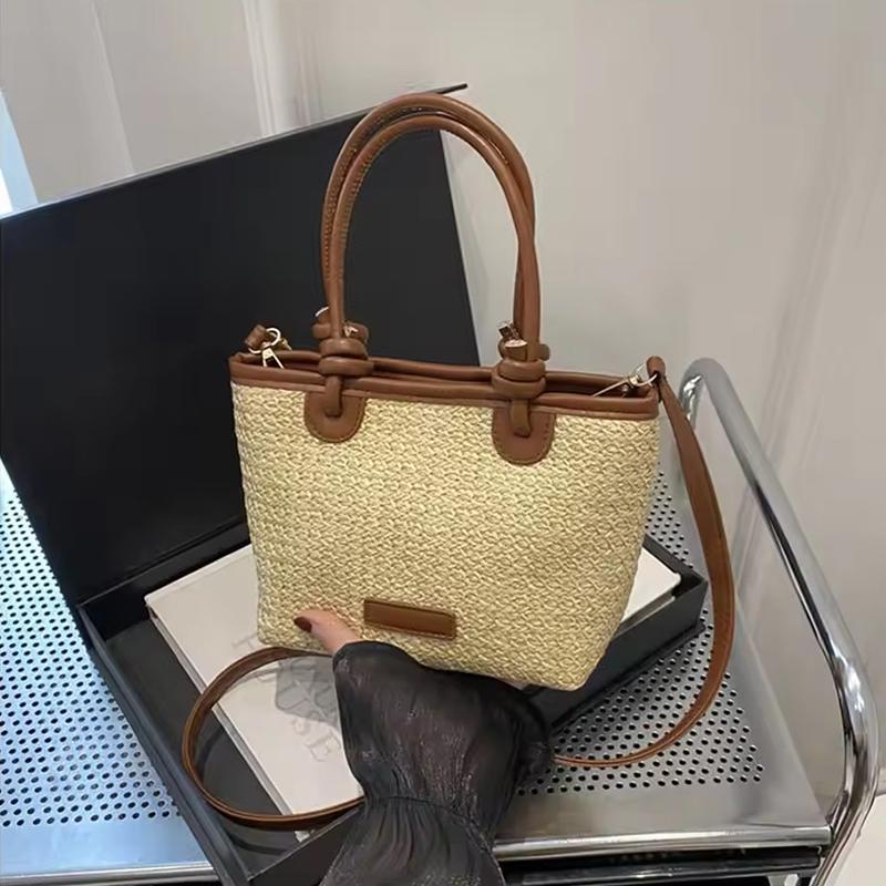 Yogodlns New Straw Woven Crossbody Bags For Women Summer Rattan Vacation Bucket Shoulder Bags Summer Seaside Beach Handbags 17x10x15cm хакі
Yogodlns New Straw Woven Crossbody Bags For Women Summer Rattan Vacation Bucket Shoulder Bags Summer Seaside Beach Handbags 17x10x15cm хакі