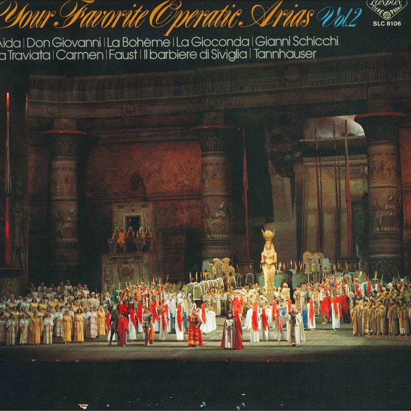 LP Record - Your Favorite Operatic Arias Vol. 2 SLC8106 LONDON 1979 Japan Obi Classical Used
LP Record - Your Favorite Operatic Arias Vol. 2 SLC8106 LONDON 1979 Japan Obi Classical Used