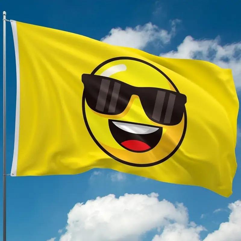 Cool Emoji Sunglasses Tapestry Single Sided 2D Print Fun Wall Hanging For Bedroom Living Room Dorm Party Decor Playful Vibe Gift 74x94cm(29x37in)
Cool Emoji Sunglasses Tapestry Single Sided 2D Print Fun Wall Hanging For Bedroom Living Room Dorm Party Decor Playful Vibe Gift 74x94cm(29x37in)