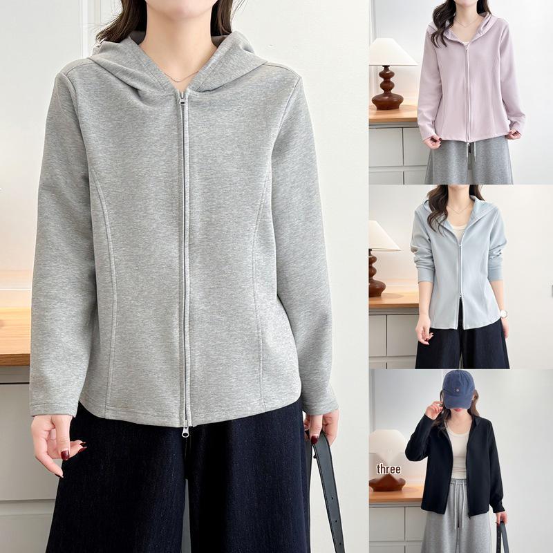S41 Plus Size Korean Casual Hooded Zipper Cardigan for Women, 2026 Spring Style 4XL (for 90-100 kg) серый
S41 Plus Size Korean Casual Hooded Zipper Cardigan for Women, 2026 Spring Style 4XL (for 90-100 kg) серый