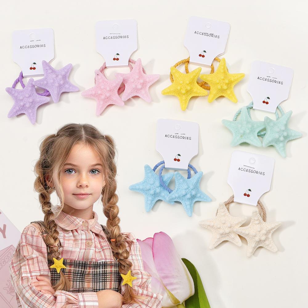 4Pcs New Pentagram Rubber Band Hair Ring Hair Clips for Kids Fashion Headdress No Harm to Hair Baby Hair Accessories Gift Size fits all
4Pcs New Pentagram Rubber Band Hair Ring Hair Clips for Kids Fashion Headdress No Harm to Hair Baby Hair Accessories Gift Size fits all
