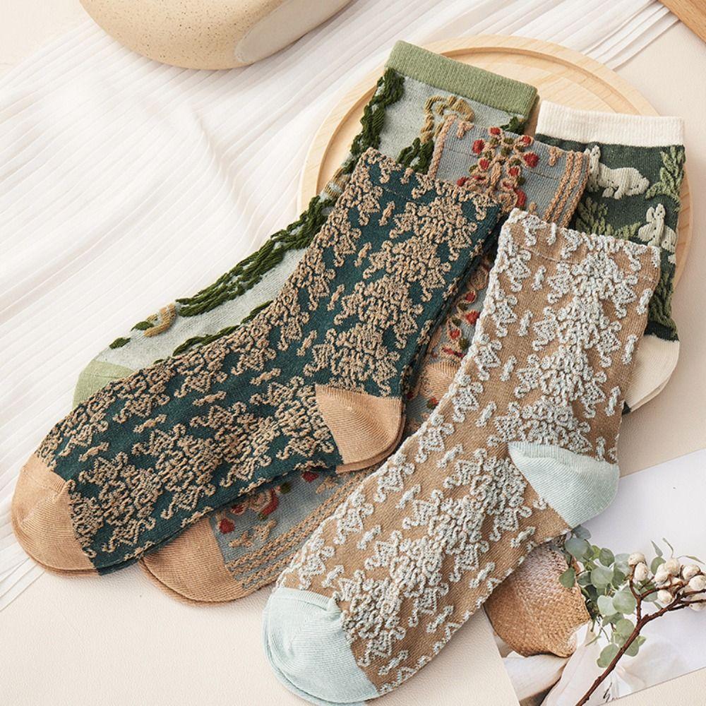 Harajuku Cotton College Style Hosiery Middle Tube Hosiery Korean Style Socks Girls Jacquard Socks A
Harajuku Cotton College Style Hosiery Middle Tube Hosiery Korean Style Socks Girls Jacquard Socks A