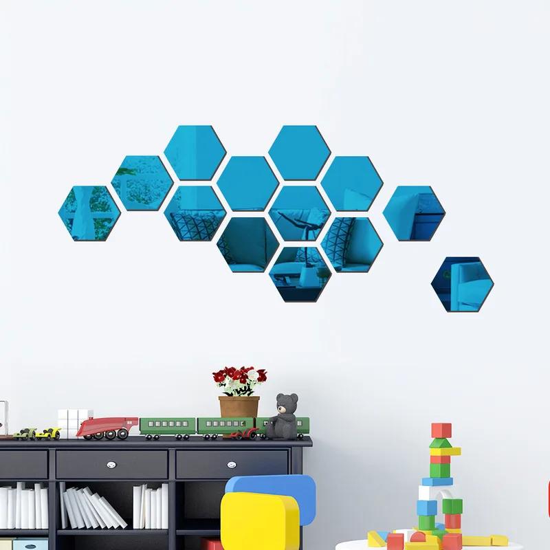 12PCs 3D hexagon mirror wall sticker rose gold DIY TV background living room stickers wall decor bedroom bathroom home decor S 46x40x23mm
12PCs 3D hexagon mirror wall sticker rose gold DIY TV background living room stickers wall decor bedroom bathroom home decor S 46x40x23mm