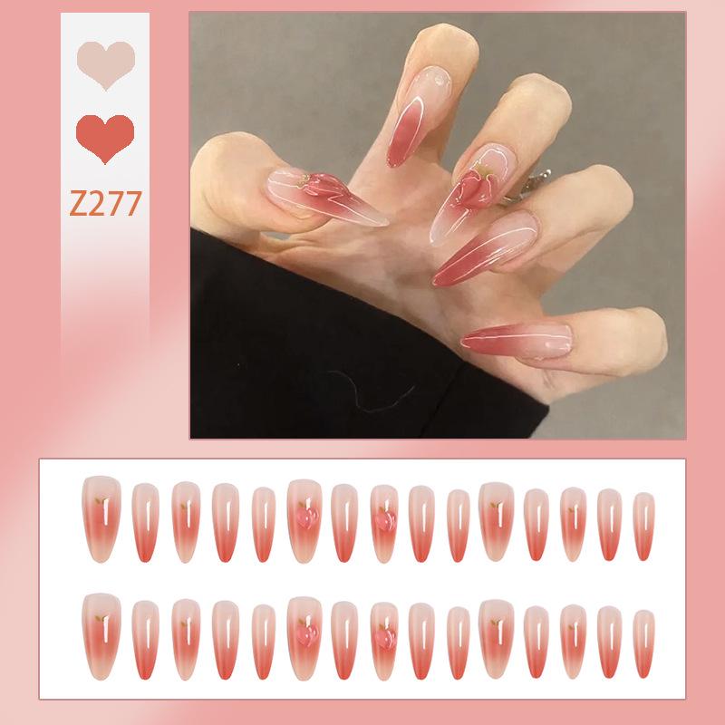 Румяна Персиковый Градиент Накладные Ногти - Набор из 30 штук ручной работы With Glue
Румяна Персиковый Градиент Накладные Ногти - Набор из 30 штук ручной работы With Glue
