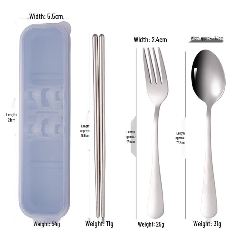 Ru Han 304 Stainless Steel Portable Cutlery Set
Ru Han 304 Stainless Steel Portable Cutlery Set