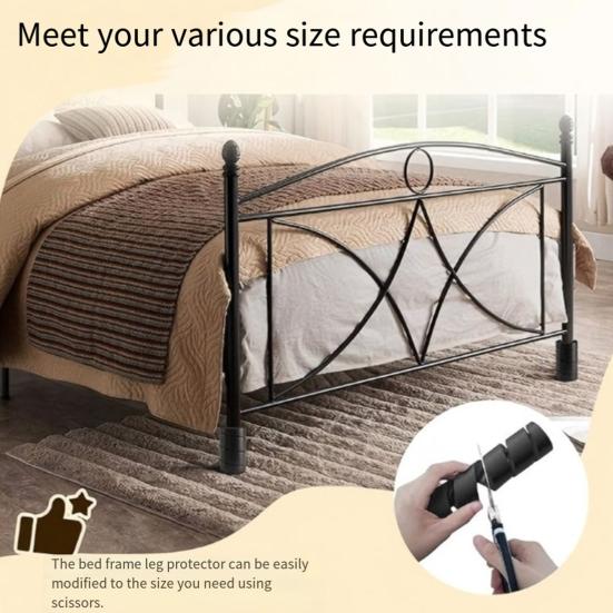4Pcs Spiral Furniture Leg Protector Non-Slip Floor Protection Anti-collision Reusable Universal Noise Reducing Bed Sofa Chair Table Leg Protective 4pcs чорний
4Pcs Spiral Furniture Leg Protector Non-Slip Floor Protection Anti-collision Reusable Universal Noise Reducing Bed Sofa Chair Table Leg Protective 4pcs чорний