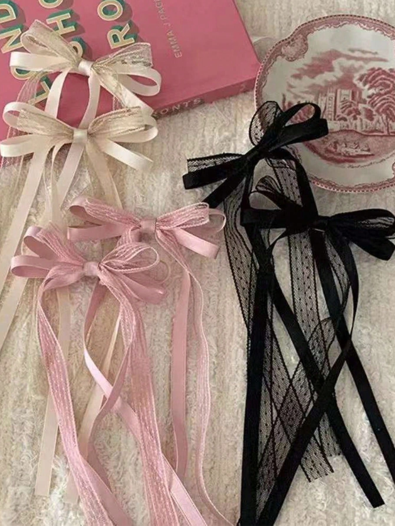2/6 Pcs Fashion Sweet Mesh Bow Ribbon Hair Clips For Women Girls Party Hair Accessories
2/6 Pcs Fashion Sweet Mesh Bow Ribbon Hair Clips For Women Girls Party Hair Accessories