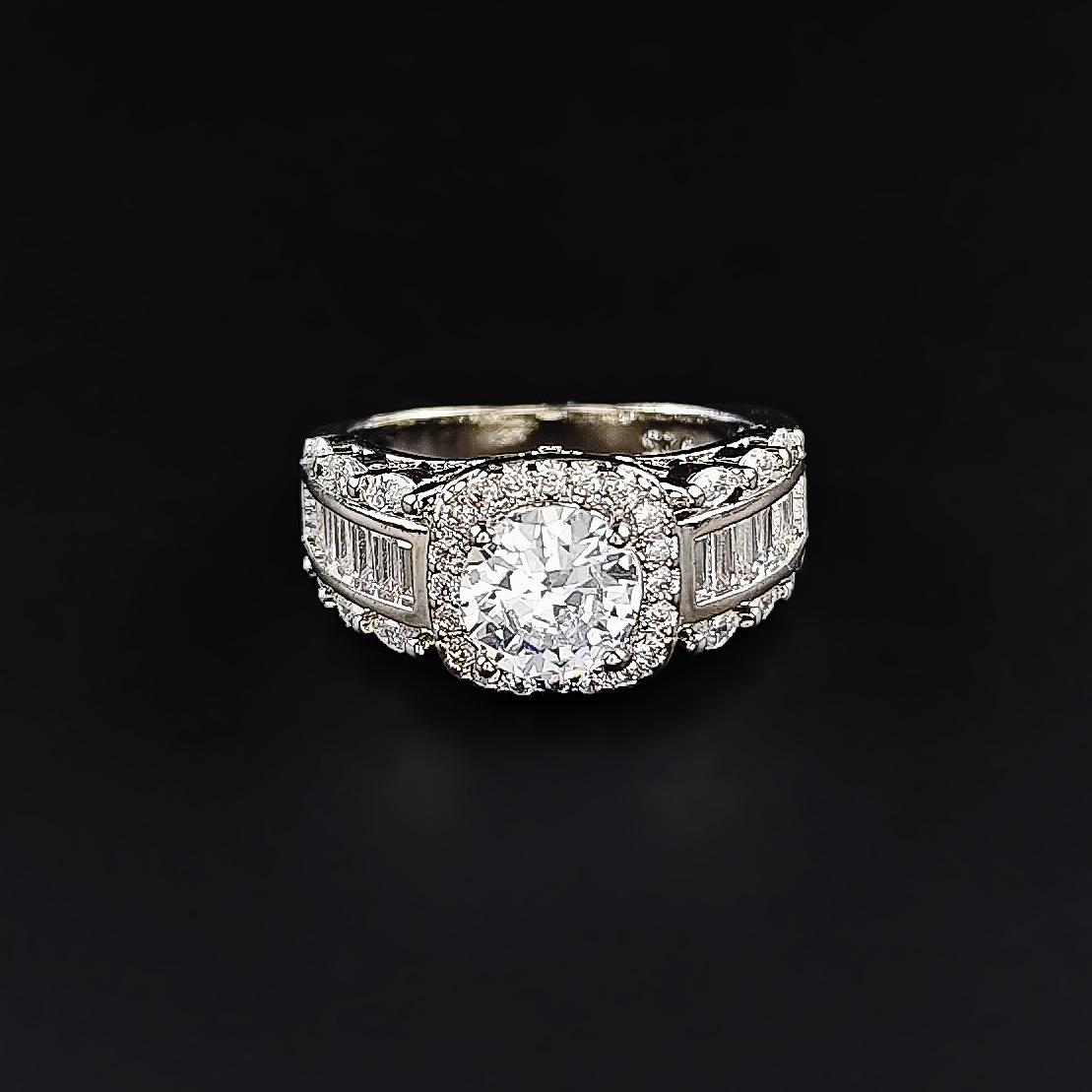 Princess Style Square Engagement Ring for Women with Micro-Paved Zirconia - Model r5817 Size 8 белый
Princess Style Square Engagement Ring for Women with Micro-Paved Zirconia - Model r5817 Size 8 белый