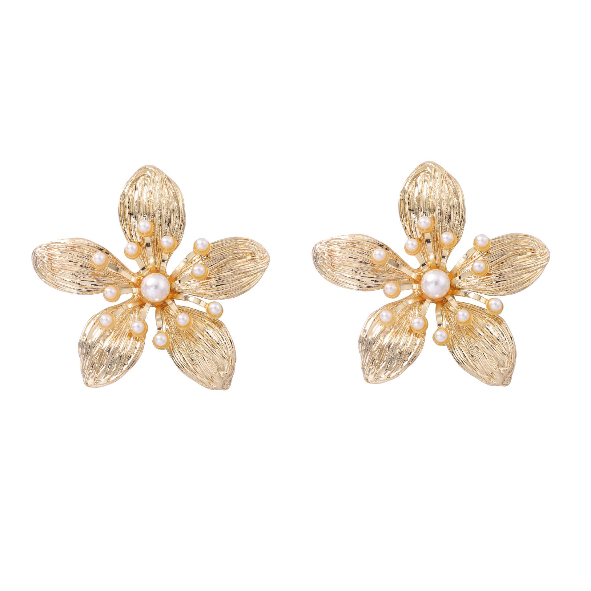 DIGADAGU Alloy Imitation Pearl Flower Stud Earrings New Simple Statement Earrings Women’s Party Zircon Accessories ZAA золотистий
DIGADAGU Alloy Imitation Pearl Flower Stud Earrings New Simple Statement Earrings Women’s Party Zircon Accessories ZAA золотистий