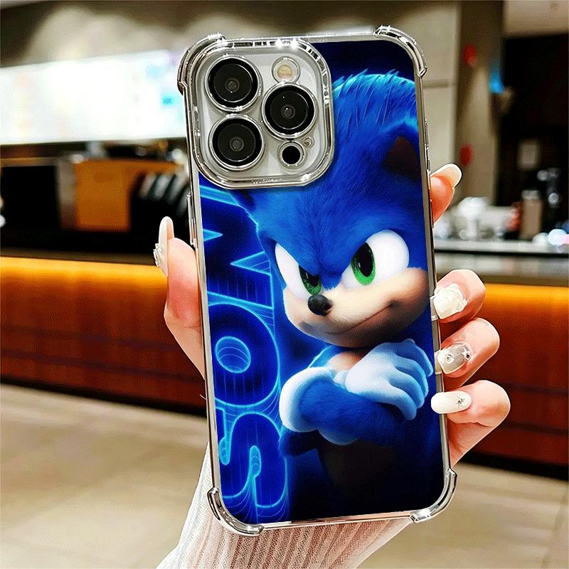 Super S-Sonics Cartoon Soft Phone Case For iPhone 15 16 17 Air 14 Pro Max 16E Plus 13 12 Mini Plating Anti-Fall Fundas iPhone 16
Super S-Sonics Cartoon Soft Phone Case For iPhone 15 16 17 Air 14 Pro Max 16E Plus 13 12 Mini Plating Anti-Fall Fundas iPhone 16