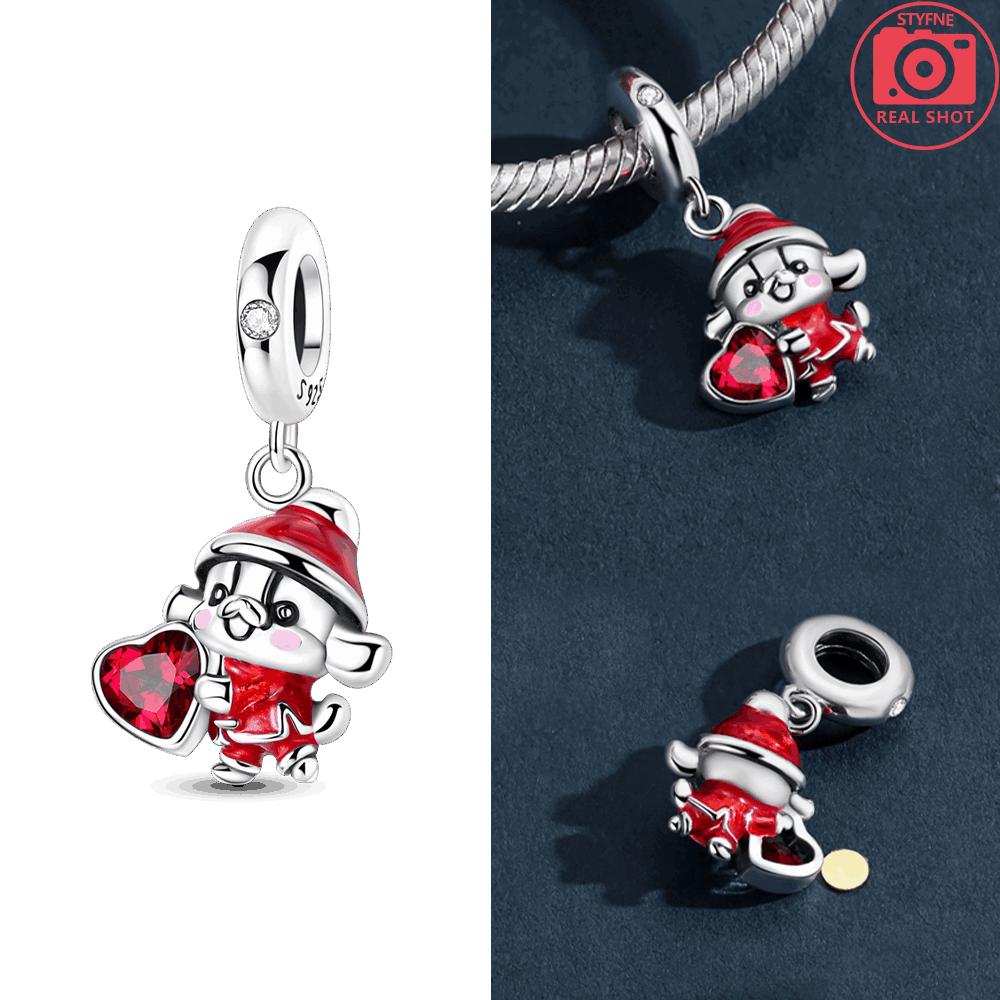 Original Copper Red Heart Love Zircon Cat For New Year Christmas Lovely Beads Fit Bracelet Delicate Accessory Jewelry Gift
Original Copper Red Heart Love Zircon Cat For New Year Christmas Lovely Beads Fit Bracelet Delicate Accessory Jewelry Gift