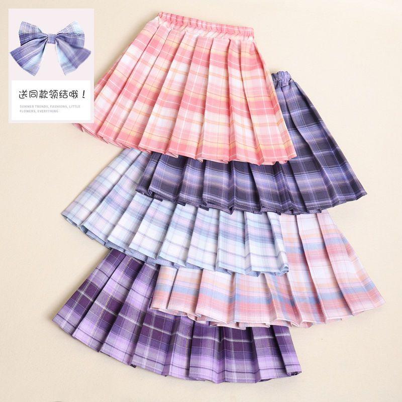 Summer JK Plaid Skirt Girls Half Length Skirt High Waist Mid Size Children s Versatile and Fashionable Short Skirt 110
Summer JK Plaid Skirt Girls Half Length Skirt High Waist Mid Size Children s Versatile and Fashionable Short Skirt 110