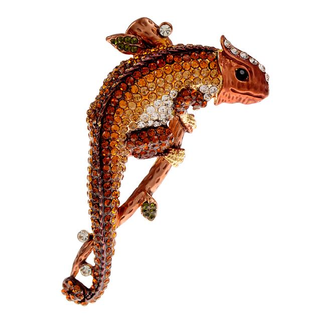 Брошь в виде ящерицы со стразами, большая булавка в виде животного, 3 цвета в наличии, сплав, аксессуары для зимнего пальто, высокое качество коричневый
Брошь в виде ящерицы со стразами, большая булавка в виде животного, 3 цвета в наличии, сплав, аксессуары для зимнего пальто, высокое качество коричневый