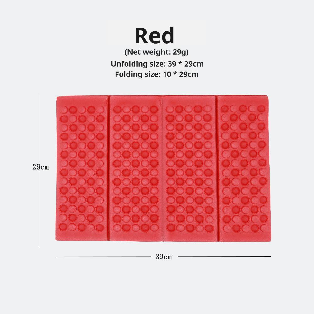 Honeycomb Massage Mat 4-Fold XPE Cushion Outdoor Hiking Camping Training Park Foldable Pillow Picnic Sitting Moisture-proof Pad червоний
Honeycomb Massage Mat 4-Fold XPE Cushion Outdoor Hiking Camping Training Park Foldable Pillow Picnic Sitting Moisture-proof Pad червоний