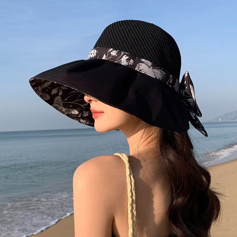 Big Brim Sun Protection Hat Women S Summer Uv Protection Hollow Bucket Hat Foldable Sunshade Sun Hat Adjustable 56-60 чорний
Big Brim Sun Protection Hat Women S Summer Uv Protection Hollow Bucket Hat Foldable Sunshade Sun Hat Adjustable 56-60 чорний