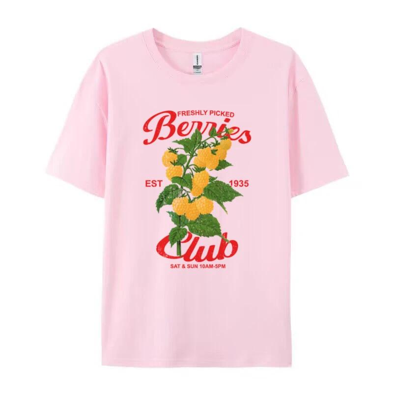 Retro Aesthetic Raspberry TShirts for Women Loose Vintage Botanical Graphic Tees Cute Fruit T Shirt FeUnisex Cottagecore Tops 4XL
Retro Aesthetic Raspberry TShirts for Women Loose Vintage Botanical Graphic Tees Cute Fruit T Shirt FeUnisex Cottagecore Tops 4XL
