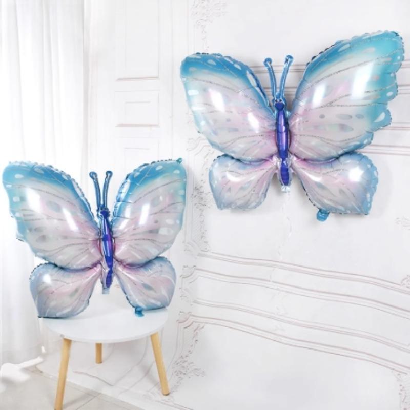 Two aluminum film balloons with gradient blue borders are very beautiful and suitable for birthday parties, festival celebrations, etc
Two aluminum film balloons with gradient blue borders are very beautiful and suitable for birthday parties, festival celebrations, etc