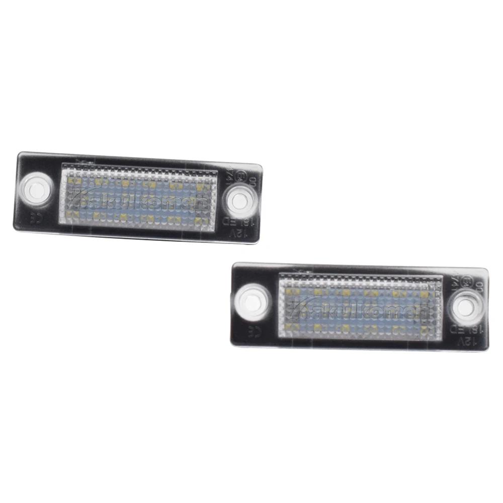 2Pcs LED License Number Plate Light With LEDs 12V For VW Touran Golf Caddy Jetta MK5 T5 Passat Skoda Super Car Accessories White Light
2Pcs LED License Number Plate Light With LEDs 12V For VW Touran Golf Caddy Jetta MK5 T5 Passat Skoda Super Car Accessories White Light