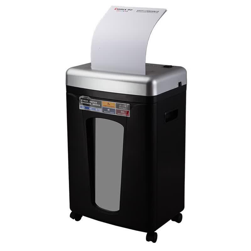 COMIX S358 Anti-Jam Multifunction Paper Shredder CN plug (adapter included)
COMIX S358 Anti-Jam Multifunction Paper Shredder CN plug (adapter included)