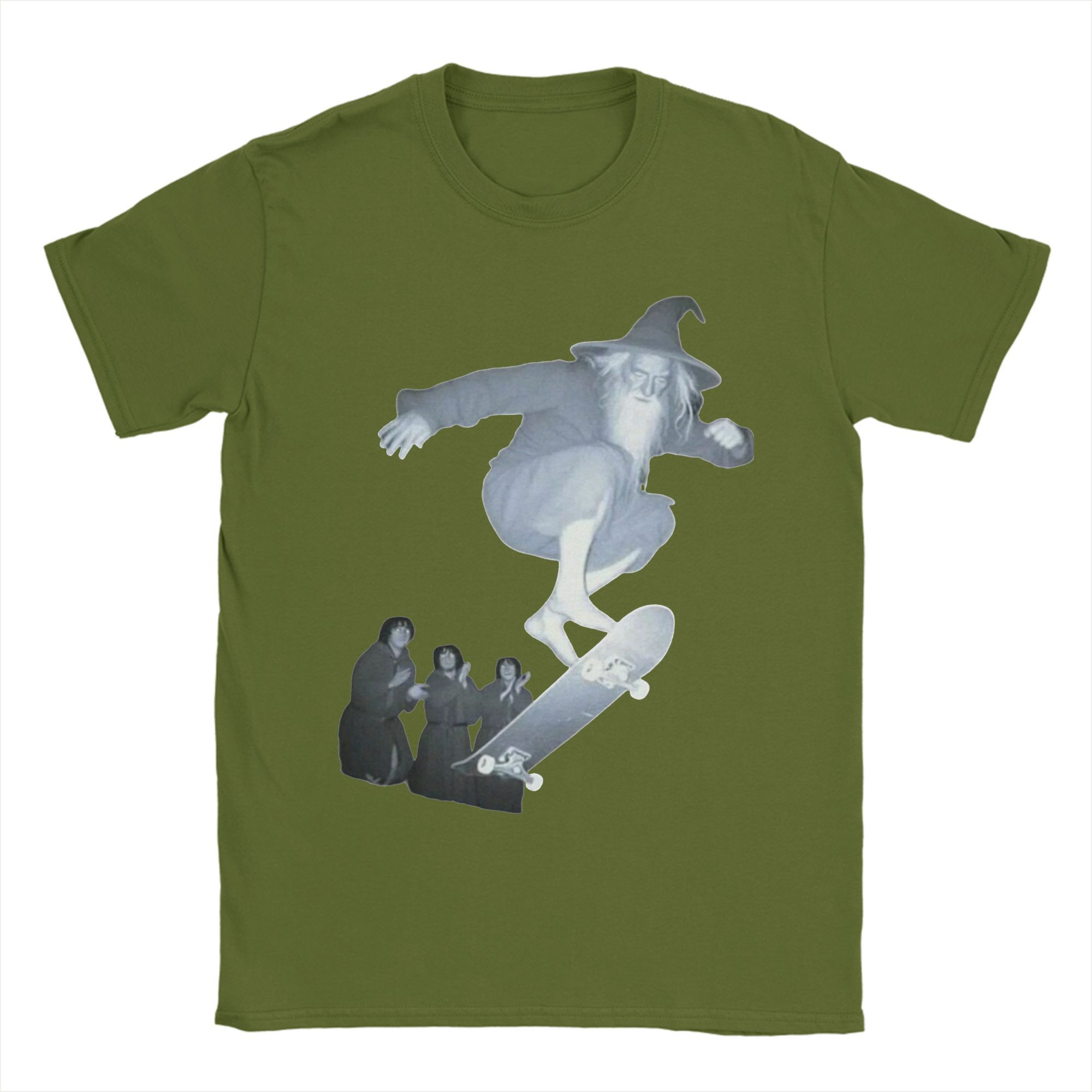 Men T-Shirts Gandalfs on a Skateboard 100% Cotton Tees Short Sleeve L-Lords Of The R-Rings T Shirt Round Neck Clothing Printed 4XL
Men T-Shirts Gandalfs on a Skateboard 100% Cotton Tees Short Sleeve L-Lords Of The R-Rings T Shirt Round Neck Clothing Printed 4XL