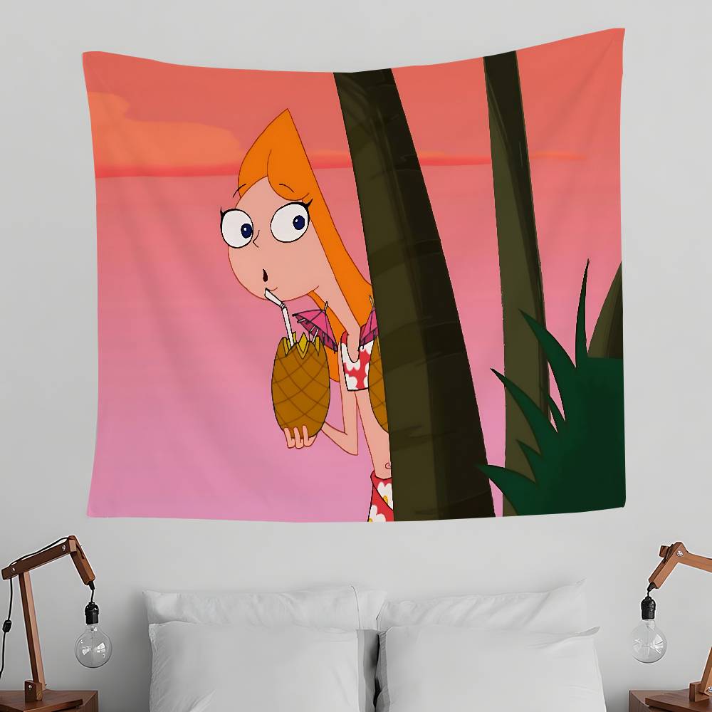 PPhineas And FFerb Cartoon Tapestry Wall Hanging Tapestry Art Deco Blanket Curtain Hanging At Home Bedroom Living Room Decor 74x94cm(29x37in)
PPhineas And FFerb Cartoon Tapestry Wall Hanging Tapestry Art Deco Blanket Curtain Hanging At Home Bedroom Living Room Decor 74x94cm(29x37in)